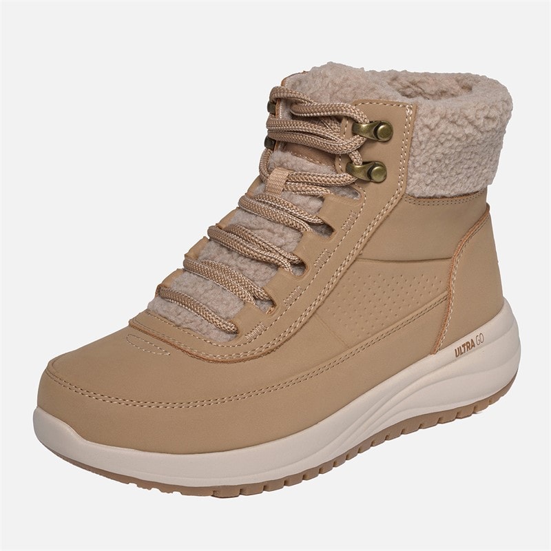 Womens On-The-Go Stellar Meadow Boots Brown - Image 3