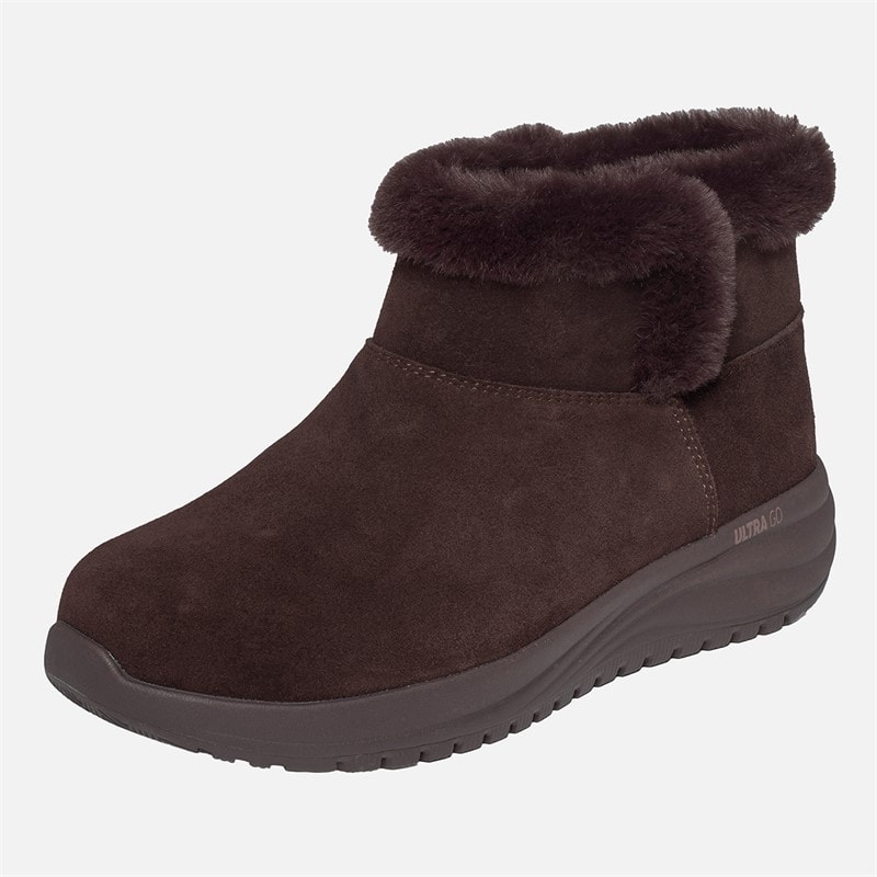 Womens On-The-Go Stellar Cozy Step Boots Brown - Image 3