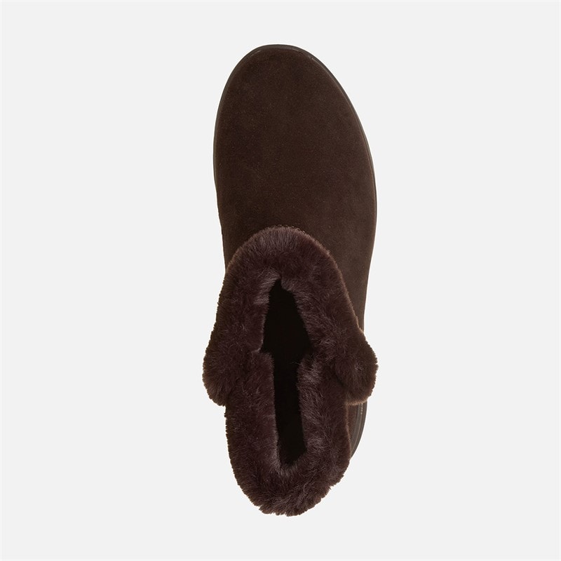 Womens On-The-Go Stellar Cozy Step Boots Brown - Image 4