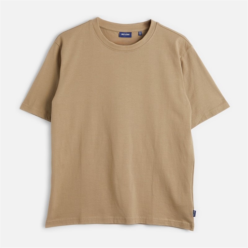 ONLY & SONS Boys Fred Life T-Shirt Chinchilla