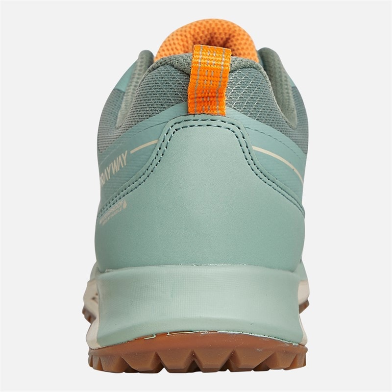 Womens Burbage 2 Low HydroDRY Waterproof Walking Shoes Mint/Granite Green - Image 3