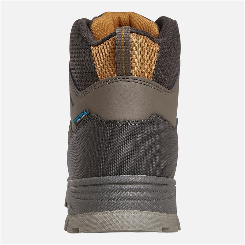 Mens WinHill Mid HydroDRY Waterproof Trail Walking Boots Brown/Desert Palm - Image 3