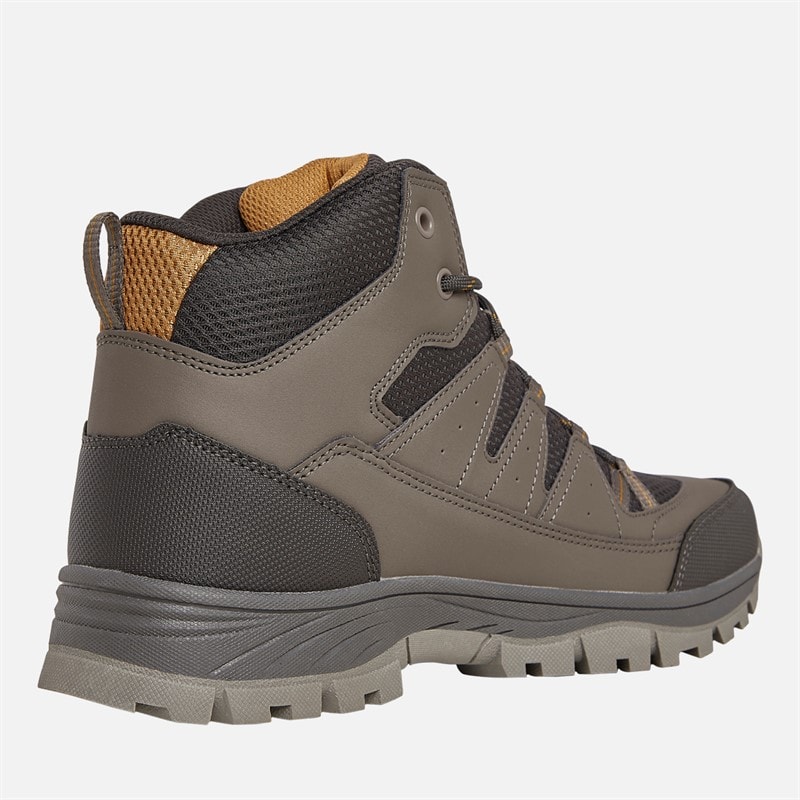 Mens WinHill Mid HydroDRY Waterproof Trail Walking Boots Brown/Desert Palm - Image 5