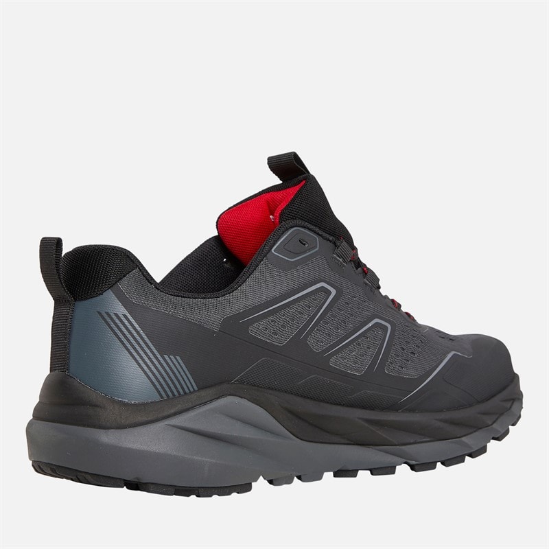 Mens Higger 2 HydroDRY Waterproof Trail Walking Shoes Black - Image 5