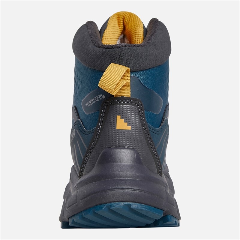 Mens Glencoe HydroDRY Waterproof Trail Walking Boots Blue/Legion Blue - Image 3