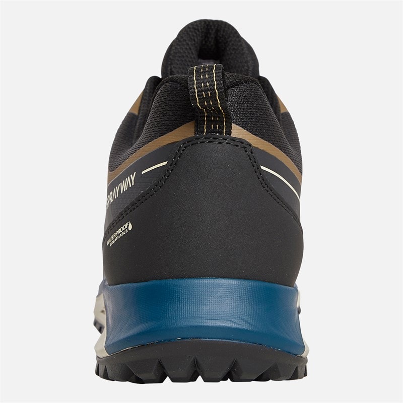 Mens Burbage 2 Low HydroDRY Waterproof Trail Walking Shoes Bronze/Dust Gold - Image 3