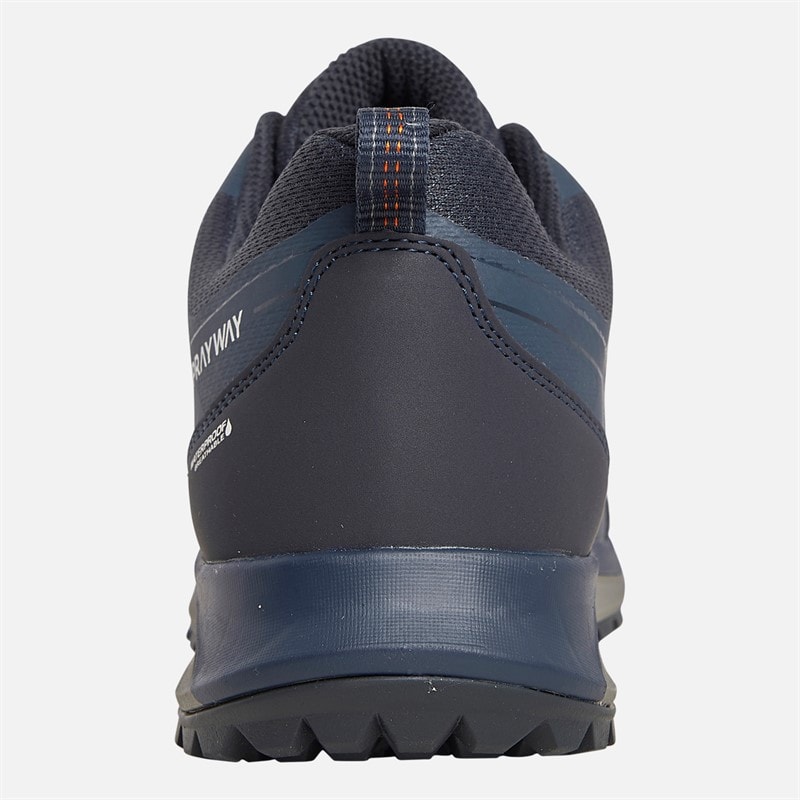 Mens Burbage 2 Low HydroDRY Waterproof Trail Walking Shoes Navy - Image 3