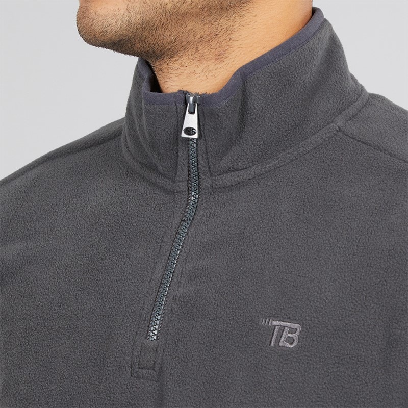 Mens Blade 1/4 Zip Fleece Slate - Image 5