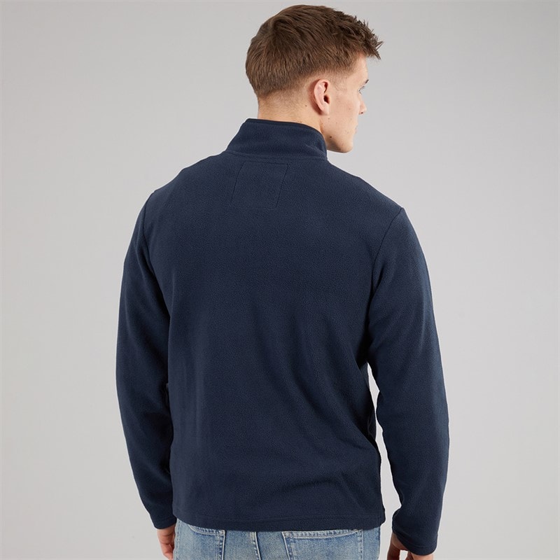 Mens Blade 1/4 Zip Fleece Navy - Image 2