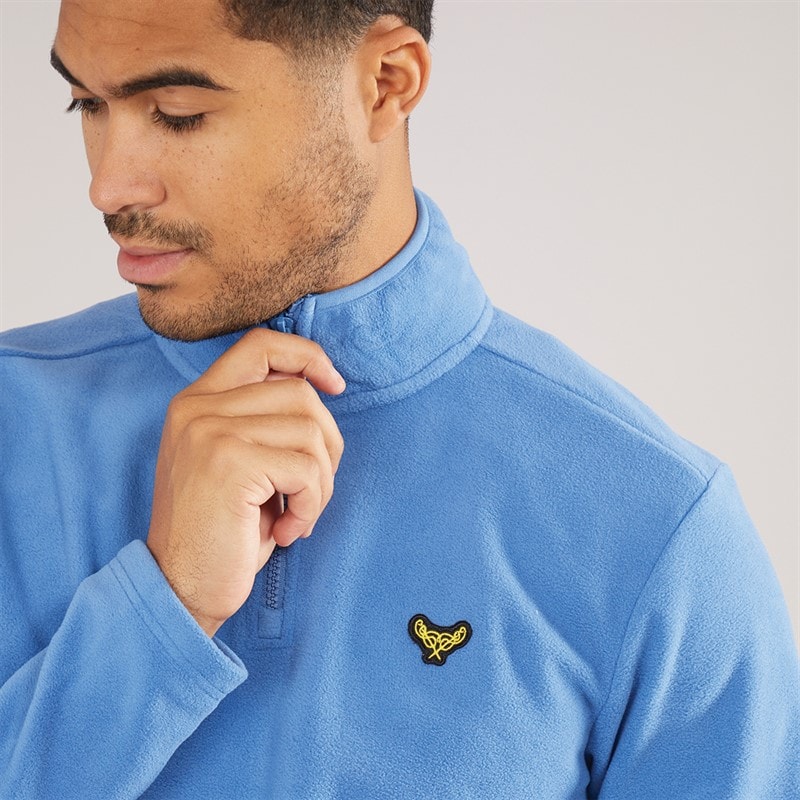 Mens Blade 1/4 Zip Fleece Cobalt - Image 3