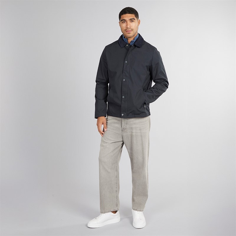 Mens Cover Jacket Navy - Image 4