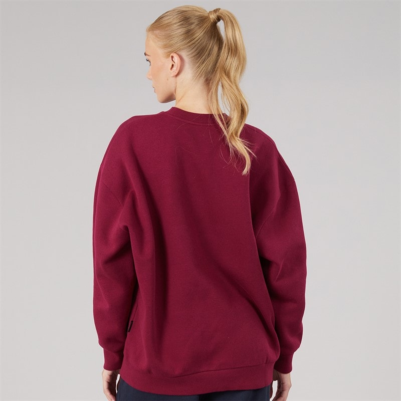 Womens Serlida Sweatshirt Light Burg - Image 2