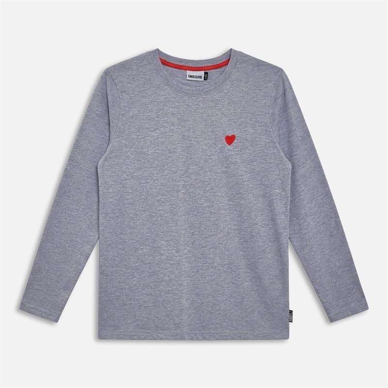 Womens Esmeray Three Pack Long Sleeve T-Shirts Stripe/Light Grey Marl Stripe/Light Grey Marl/Black - Image 4