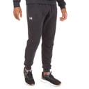 Mens UA Rival Fleece Joggers Black/White