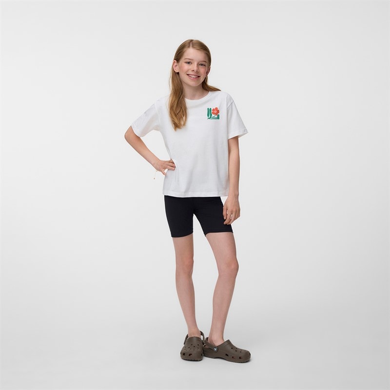 Girls Maxi Two Pack Biker Shorts Black - Image 3