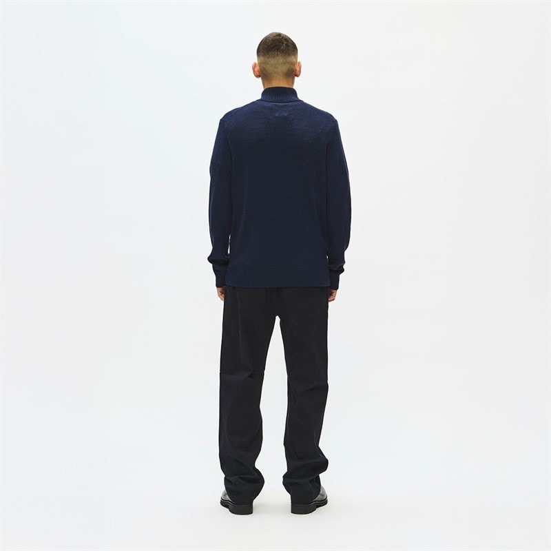 Mens Tay Half Zip Knitted Jumper Salute - Image 3