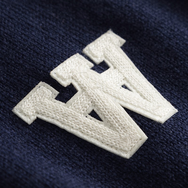 Mens Tay Half Zip Knitted Jumper Salute - Image 4
