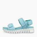 Womens Gruuv Sol Nubuck Ankle Strap Sandals Aquatic