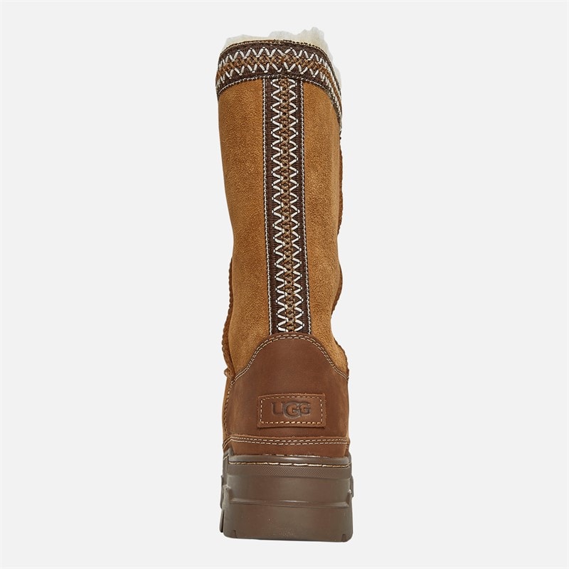 Womens Classic Tall Trailgazer Boots Chestnut - Image 3