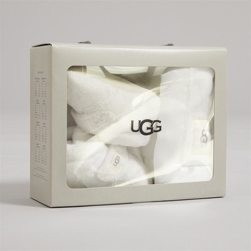 Infant Bixbie And Lovey Bootie And Blanket Gift Set Vanilla - Image 4