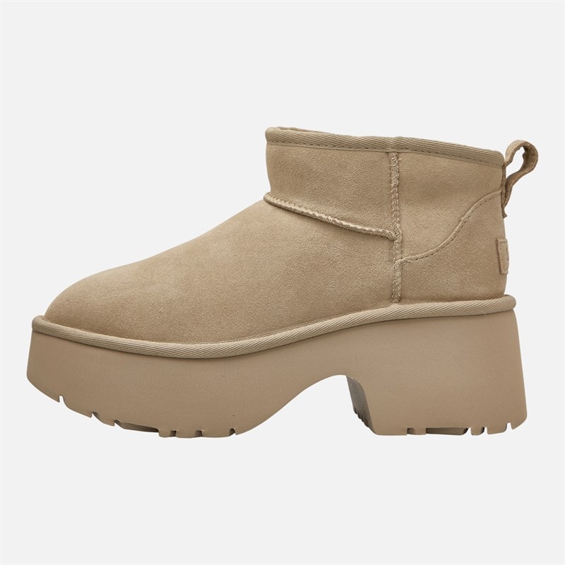 Womens Classic Ultra Mini New Heights Boots Mustard Seed - Image 2