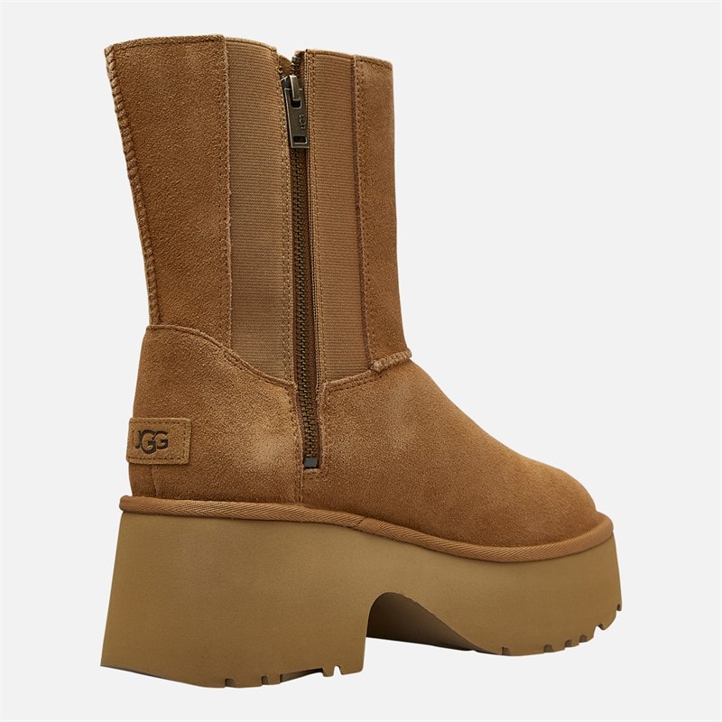 Womens Classic Twin Seam New Heights Boots Chestnut - Image 5