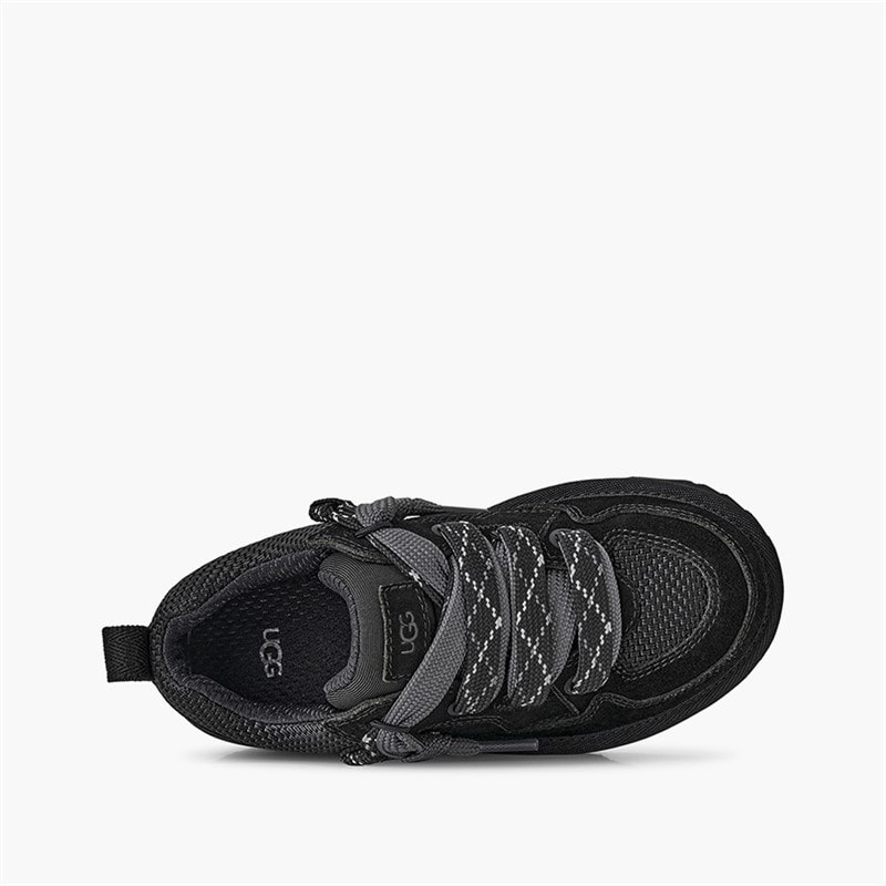 Kids Lowmel Lo Trainers Black - Image 3