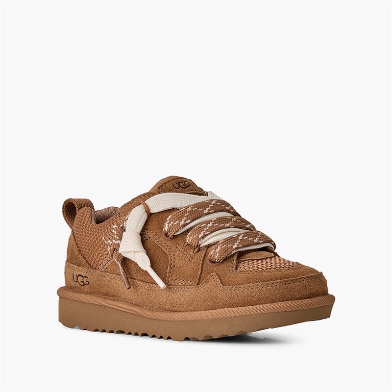 Kids Lo Lowmel Trainers Chestnut - Image 2