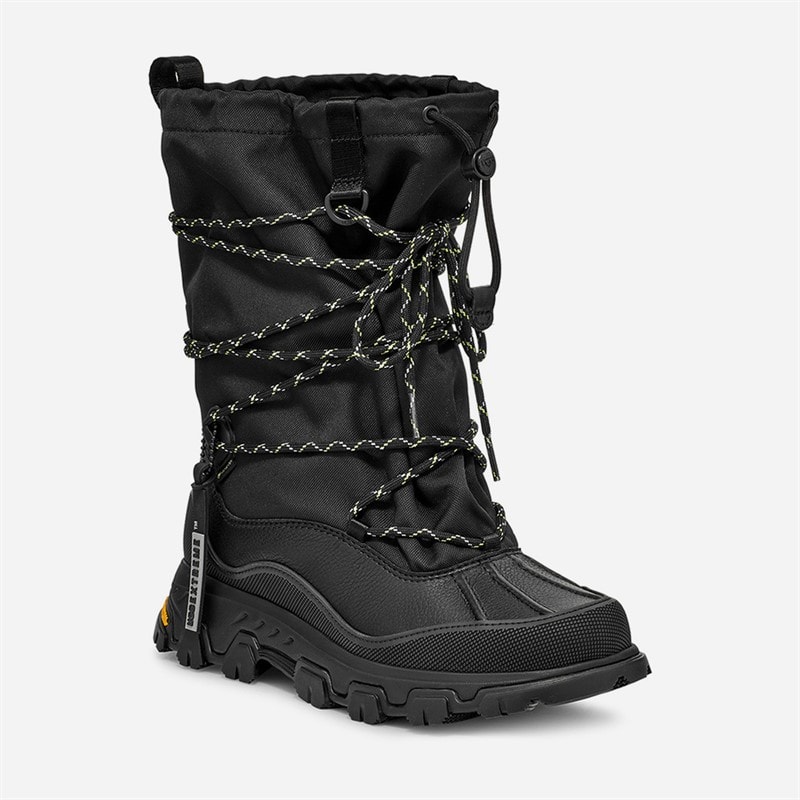 Womens Metropeak Snow Boots Black - Image 3