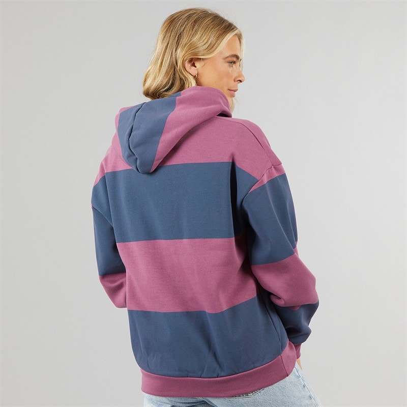 Womens Sky Hoodie Rosebud/Stone Blue - Image 2