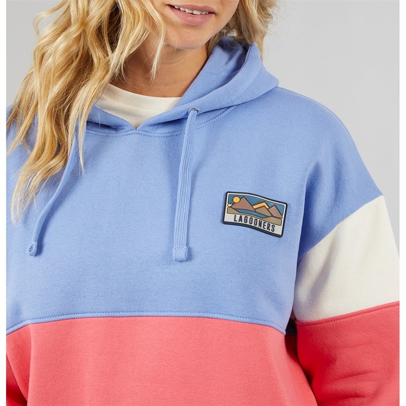 Womens Hoodie Coral - Image 3