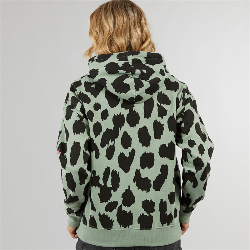 Womens Rhyl Hoodie Green Bay - Image 2