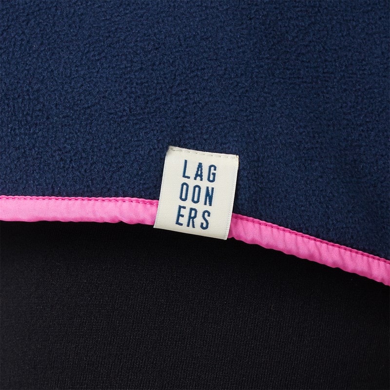 Womens Oak Fleece Navy - Image 5