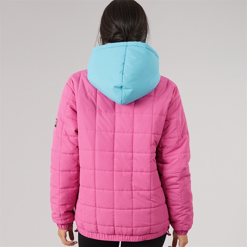 Womens Ash OTH Padded Jacket Hot Pink - Image 2