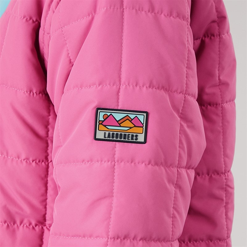 Womens Ash OTH Padded Jacket Hot Pink - Image 5