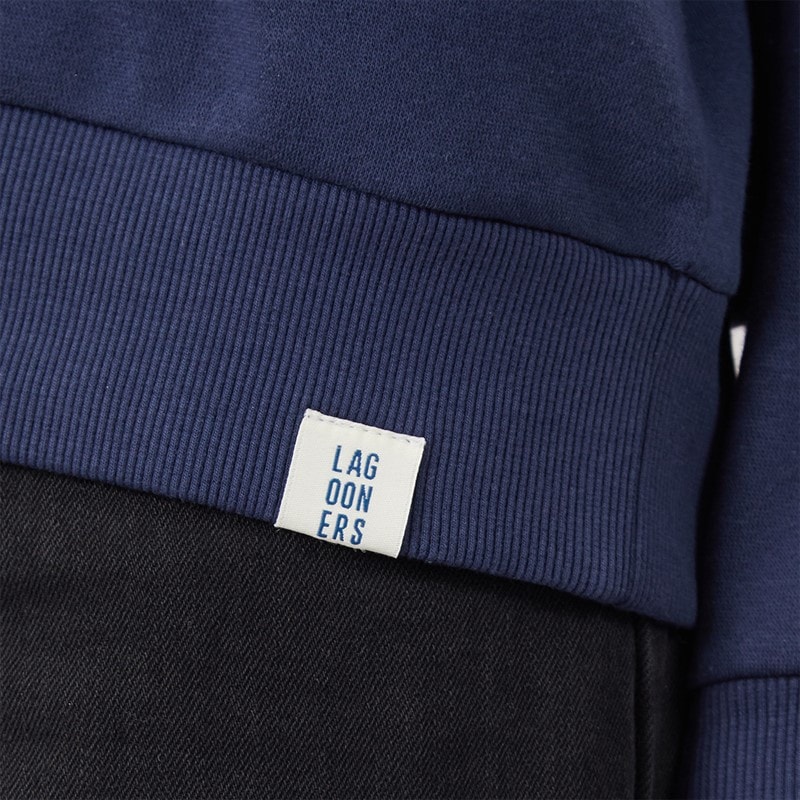 Womens Willowmere Graphic Sweatshirt Navy - Image 4