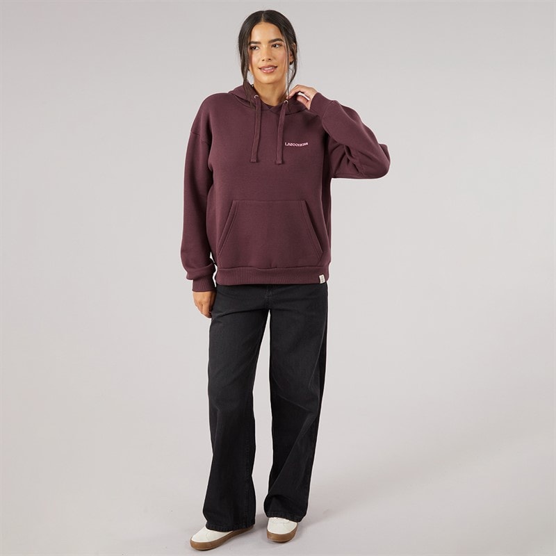 Womens Driftmere Hoodie Brown - Image 4