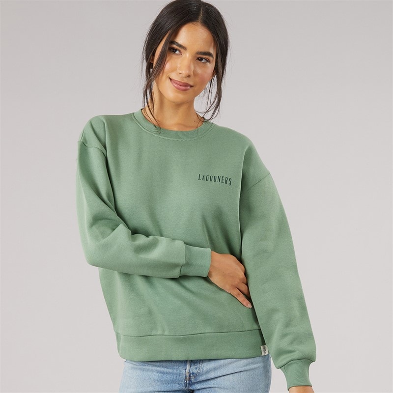 Womens Finchmere Graphic Sweatshirt Green Bay - Image 2