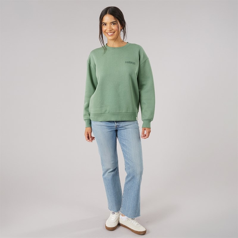 Womens Finchmere Graphic Sweatshirt Green Bay - Image 4