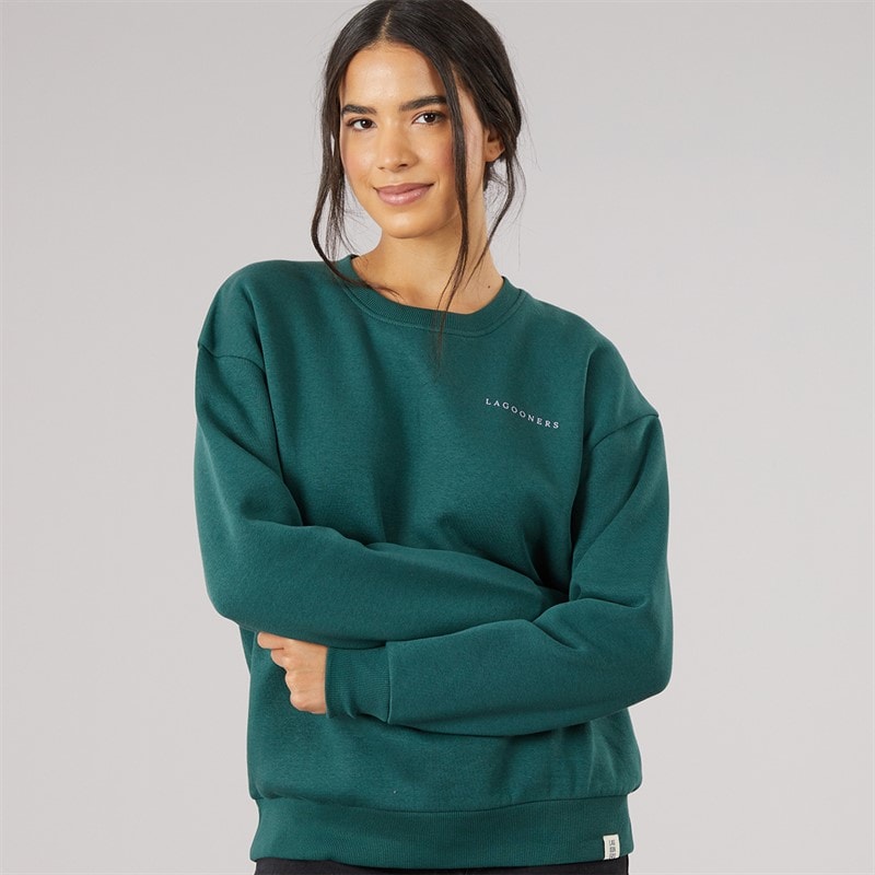 Womens Thistleby Graphic Sweatshirt Deep Sea - Image 2