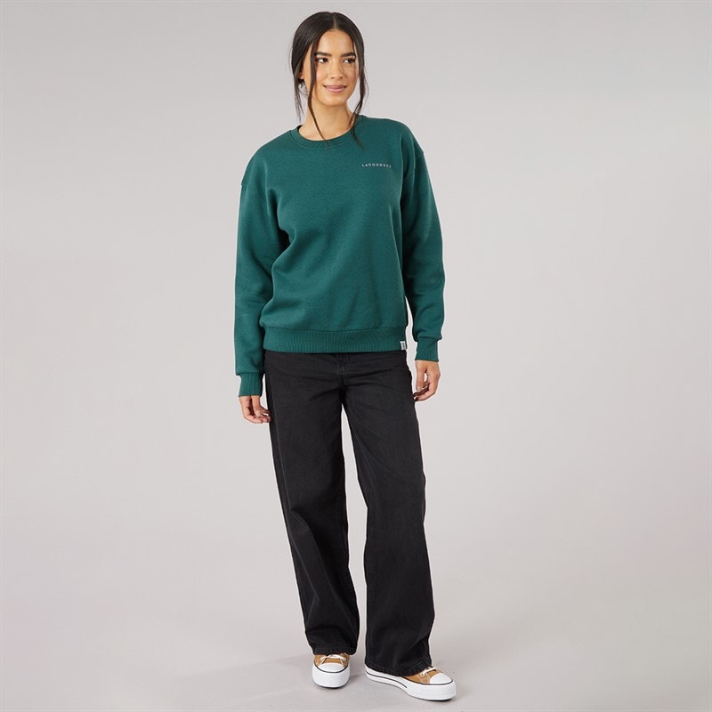 Womens Thistleby Graphic Sweatshirt Deep Sea - Image 4