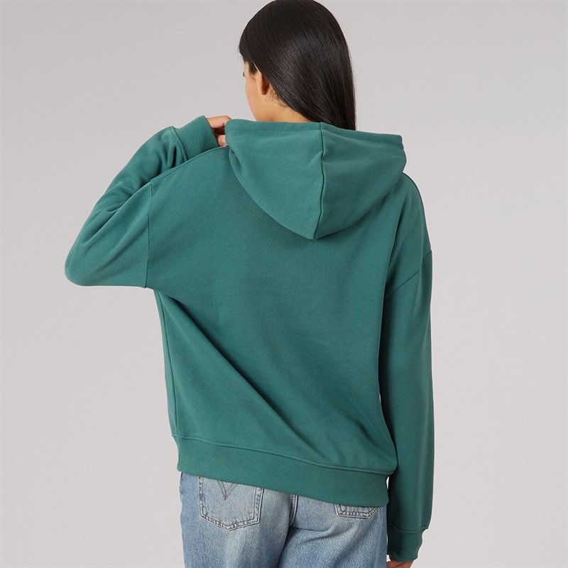 Womens Thimblewick Hoodie Khaki - Image 2
