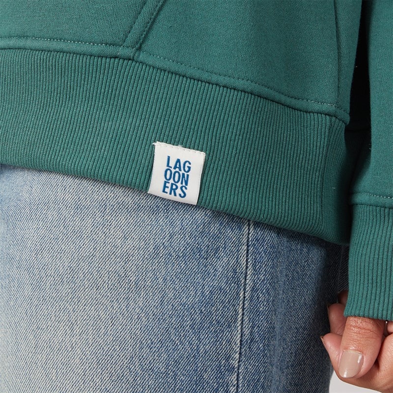 Womens Thimblewick Hoodie Khaki - Image 3