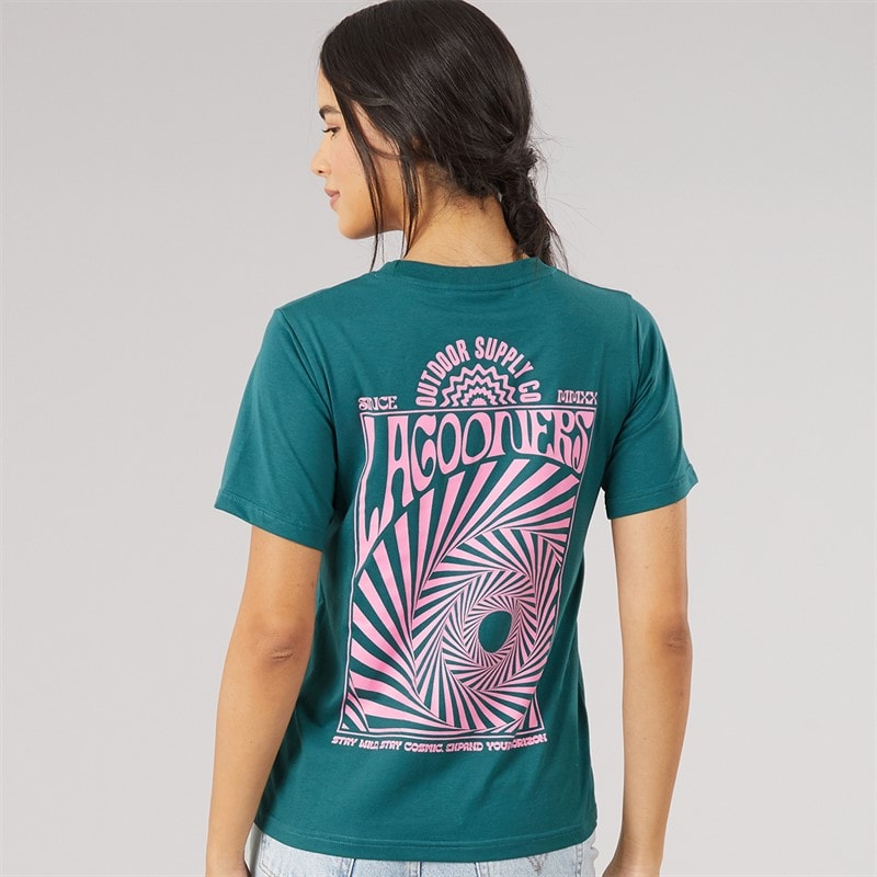 Womens Briar T-Shirt Deep Sea - Image 3
