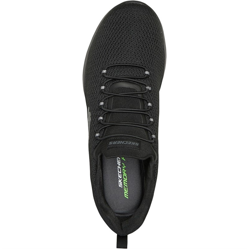 Mens Dynamight Trainers Black/Black - Image 4