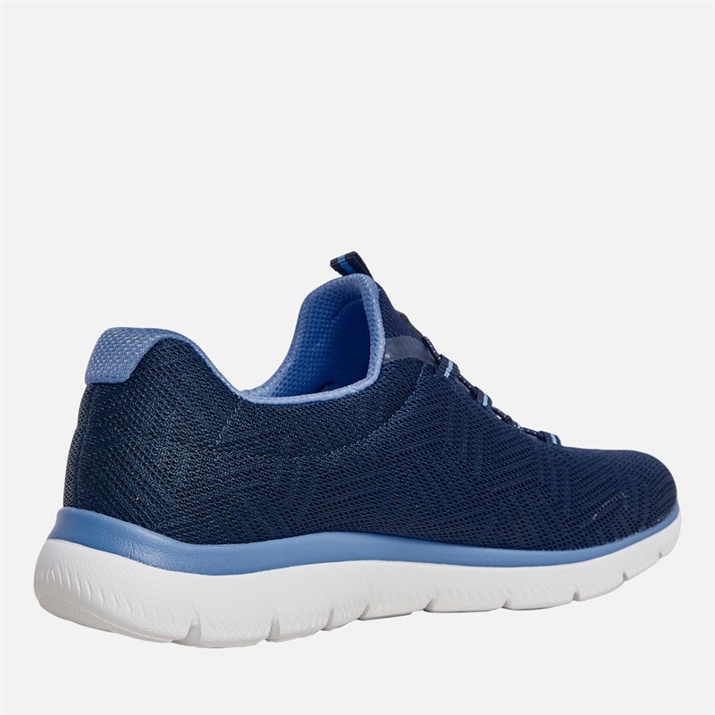 Womens Summits Artistry Chic Trainers Navy/Blue - Image 5