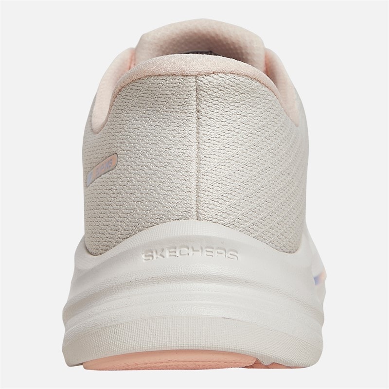 Womens Skechers Slip-Ins Go Walk 8 Nadia Trainers Natural - Image 3