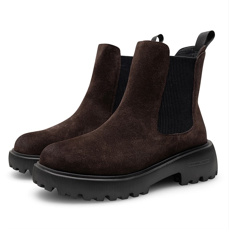 Womens Alice S Boots 063 Chocolate - Image 2