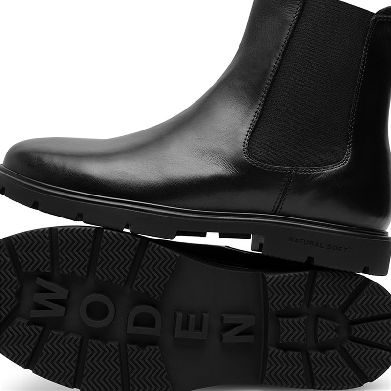 Womens Alvina L Boots 020 Black - Image 2