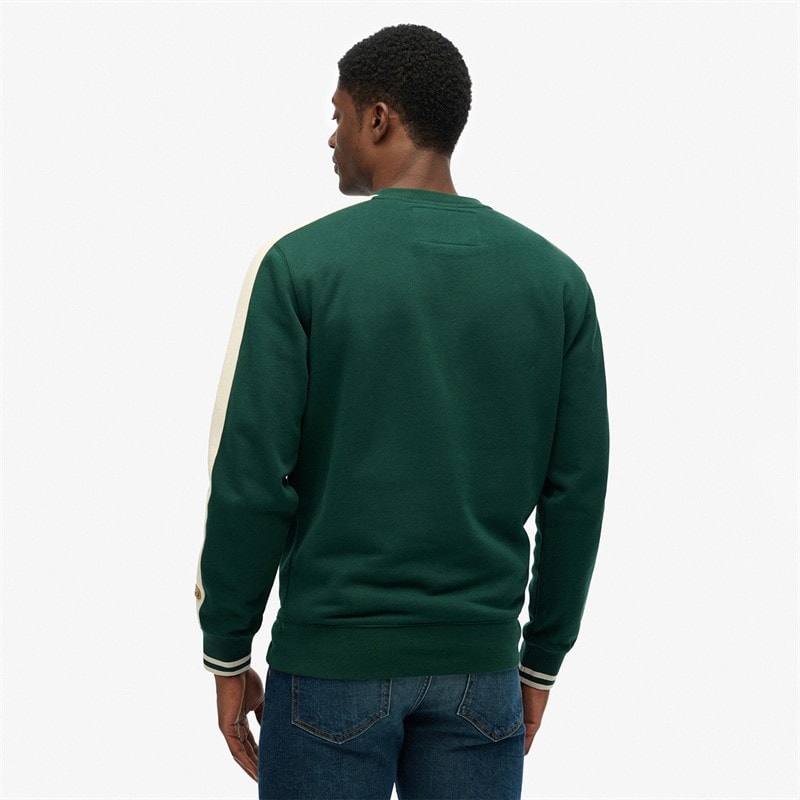 Mens Athletic Club Sweatshirt Enamel Green - Image 2